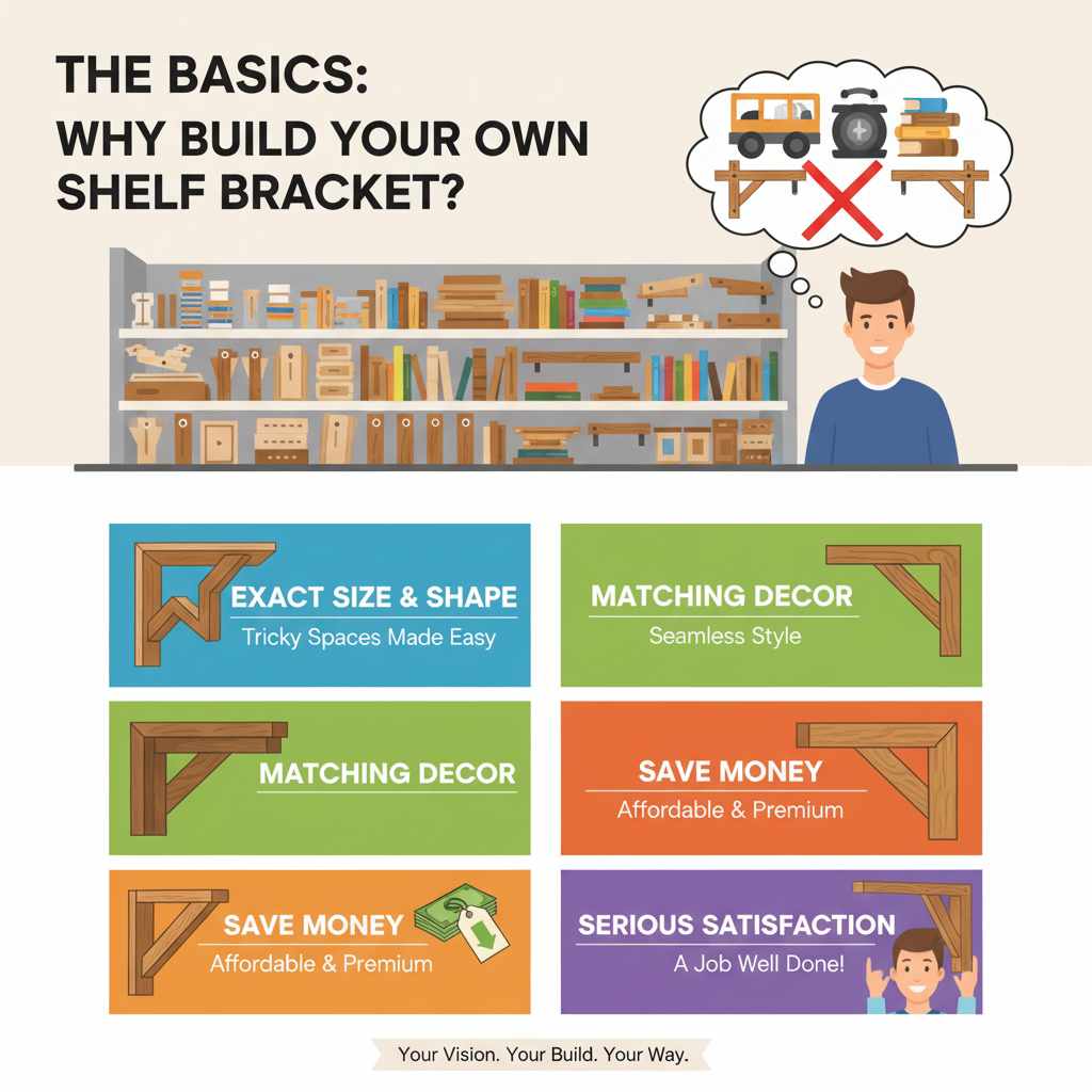 Why Build Your Own Shelf Bracket?
