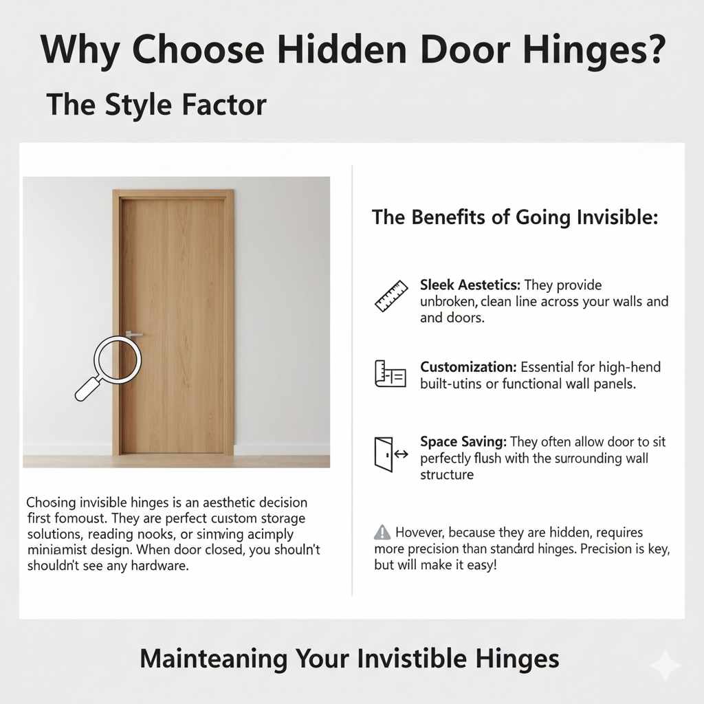 Why Choose Hidden Door Hinges?
