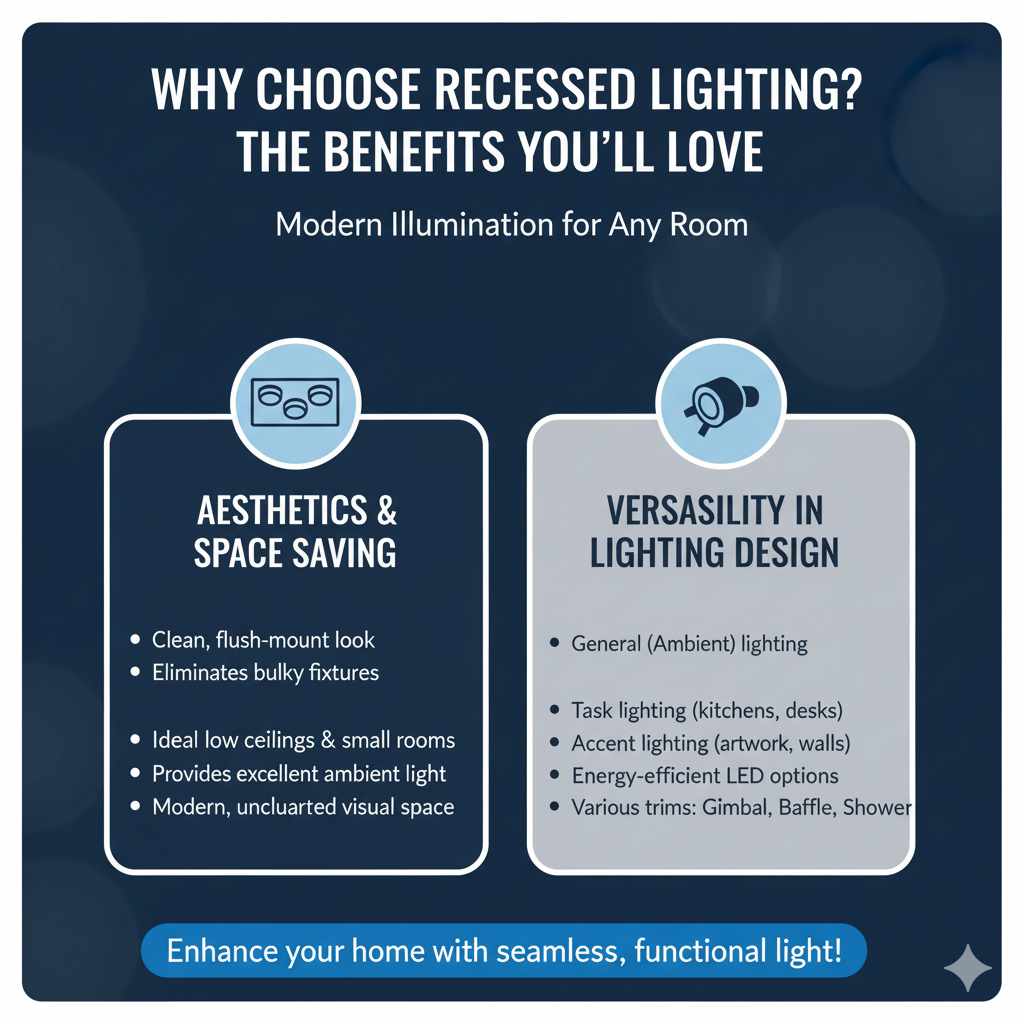 Why Choose Recessed Lighting?