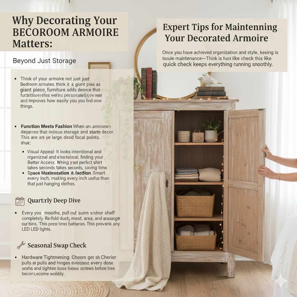 Why Decorating Your Bedroom Armoire Matters