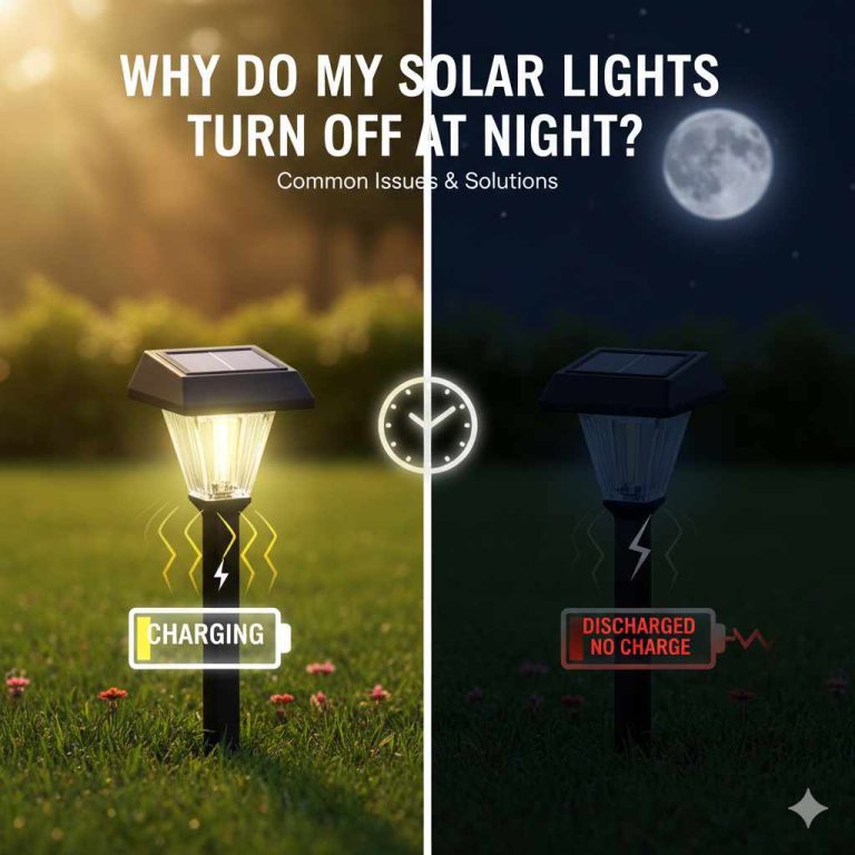 Why Do My Solar Lights Turn Off At Night?