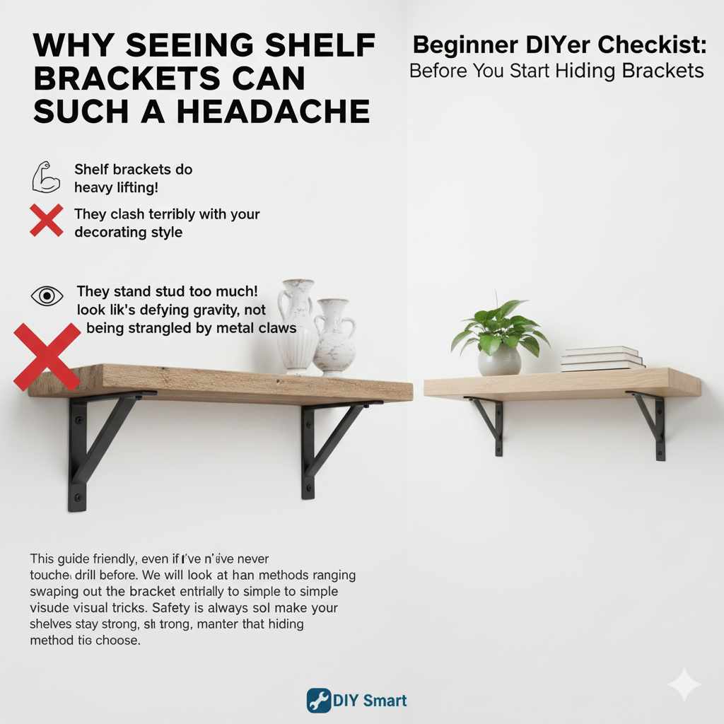 Why Seeing Shelf Brackets Can Be Such a Headache