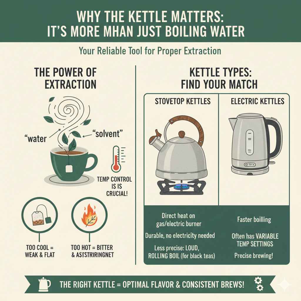 Why the Kettle Matters It’s More Than Just Boiling Water