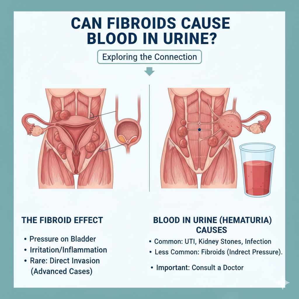 Can Fibroids Cause Blood in Urine: Key Facts