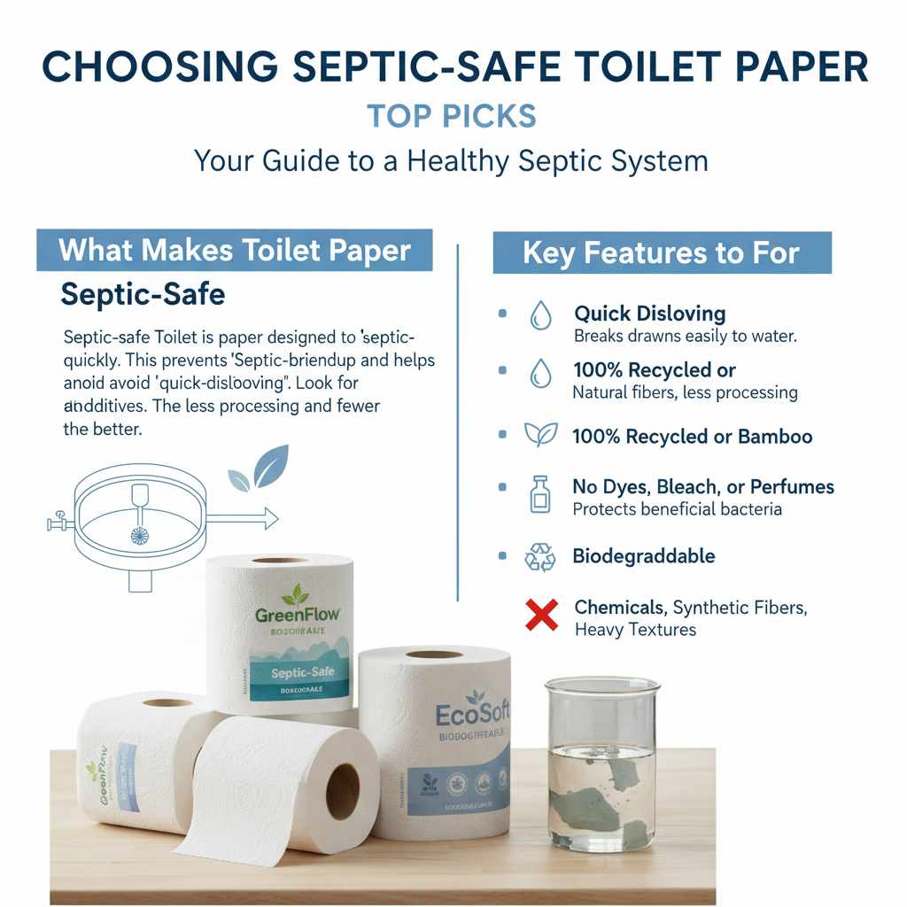 Choosing Septic-Safe Toilet Paper Top Picks