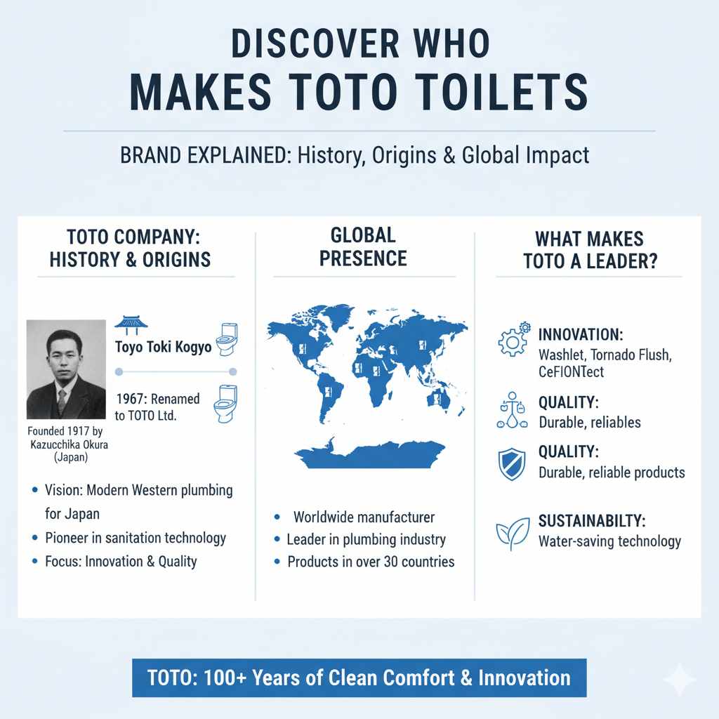 Discover Who Makes Toto Toilets Brand Explained