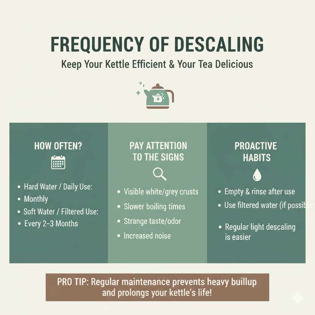 Frequency of Descaling