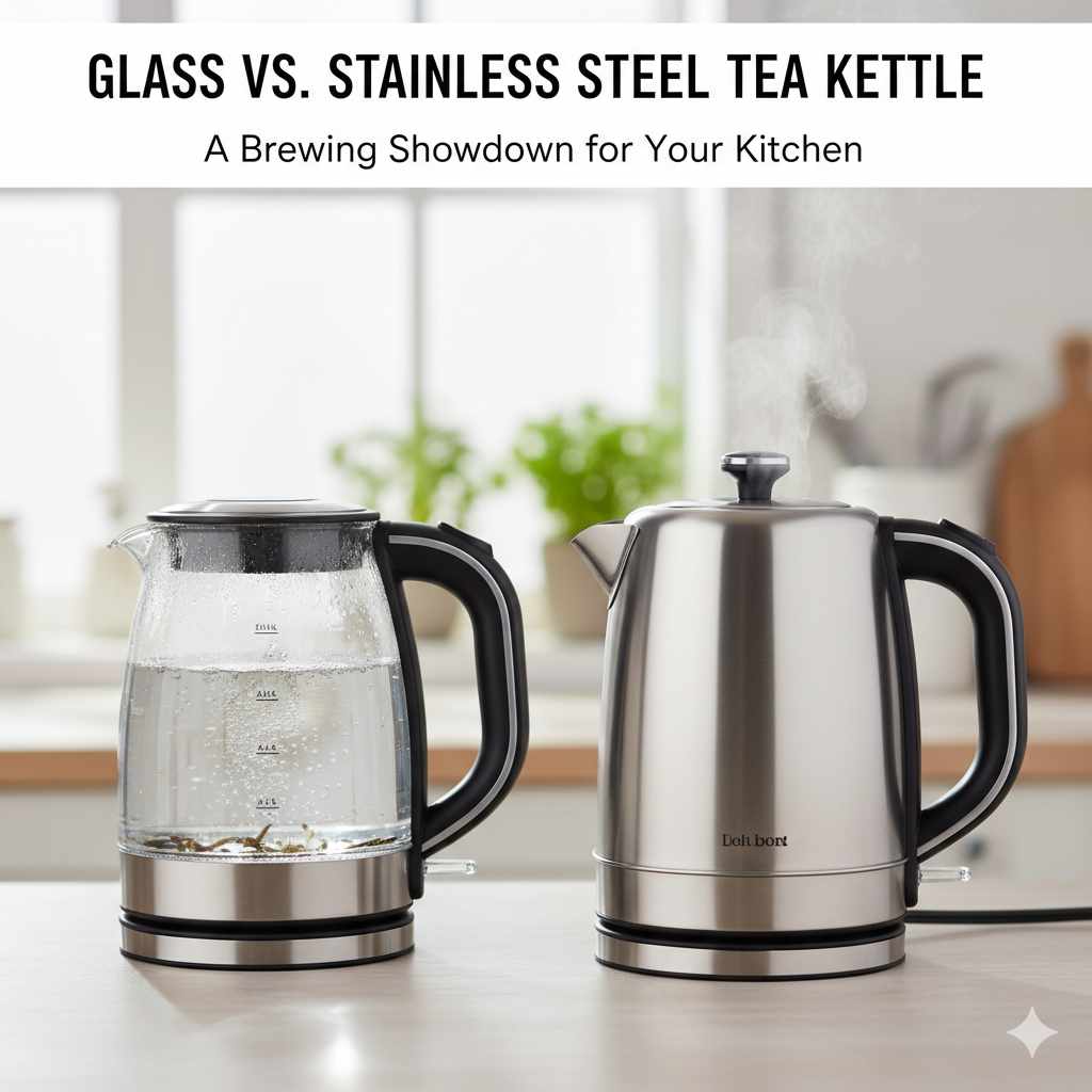 Glass vs Stainless Steel Tea Kettle: Which Is Better