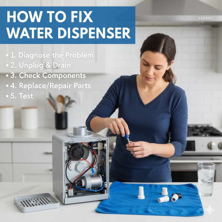 How To Fix Water Dispenser