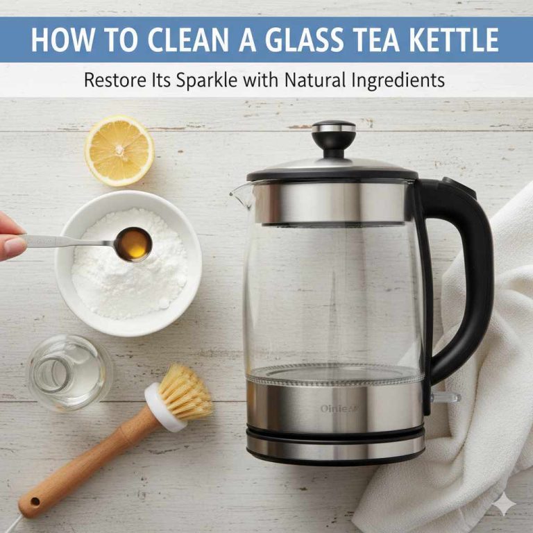 How to Clean a Glass Tea Kettle