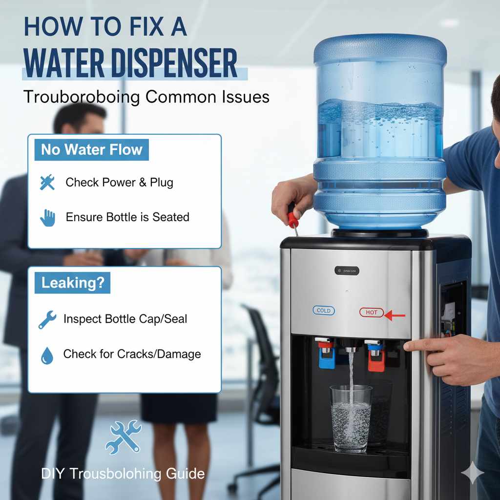 How to Fix a Water Dispenser: Step By Step Guide