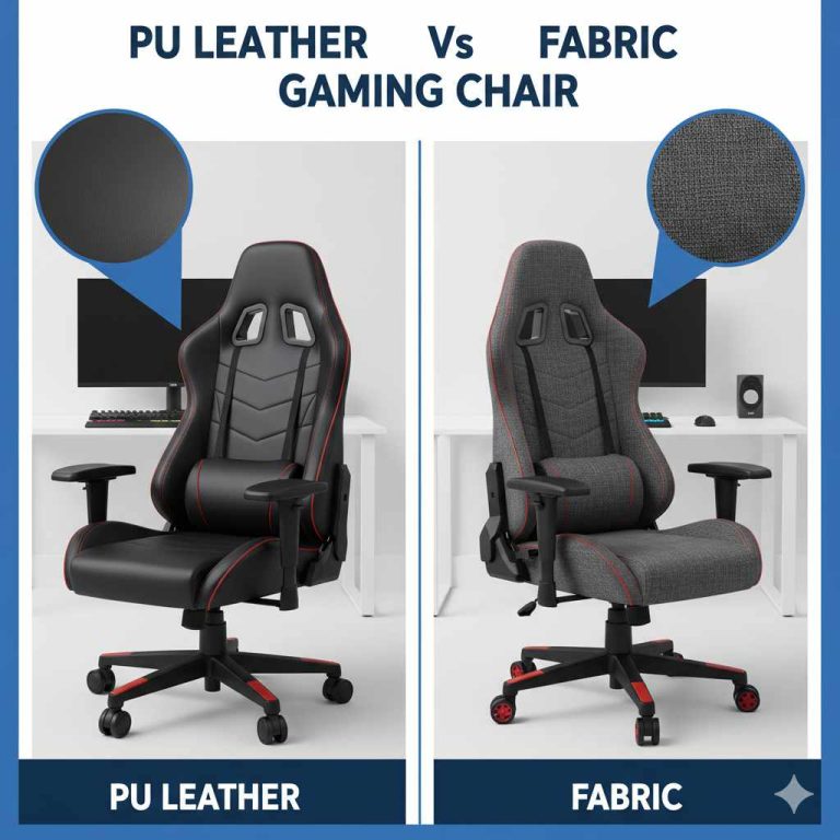 Pu Leather Vs Fabric Gaming Chair