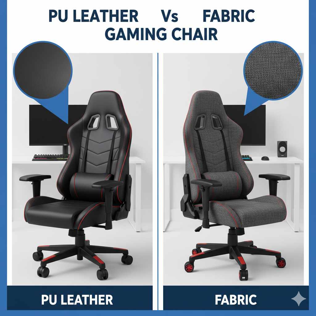 Pu Leather Vs Fabric Gaming Chair: Ultimate Guide