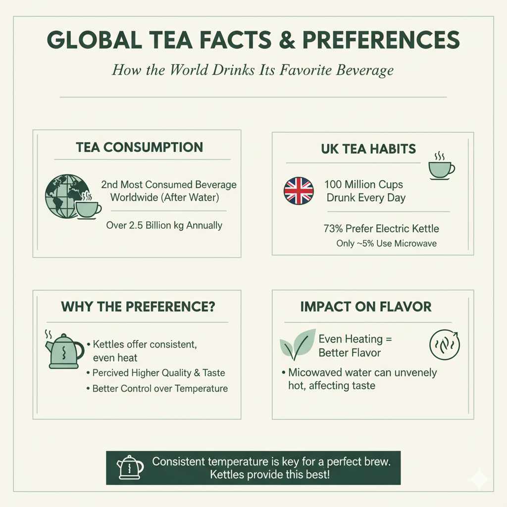 Statistics on Tea Consumption and Preferences