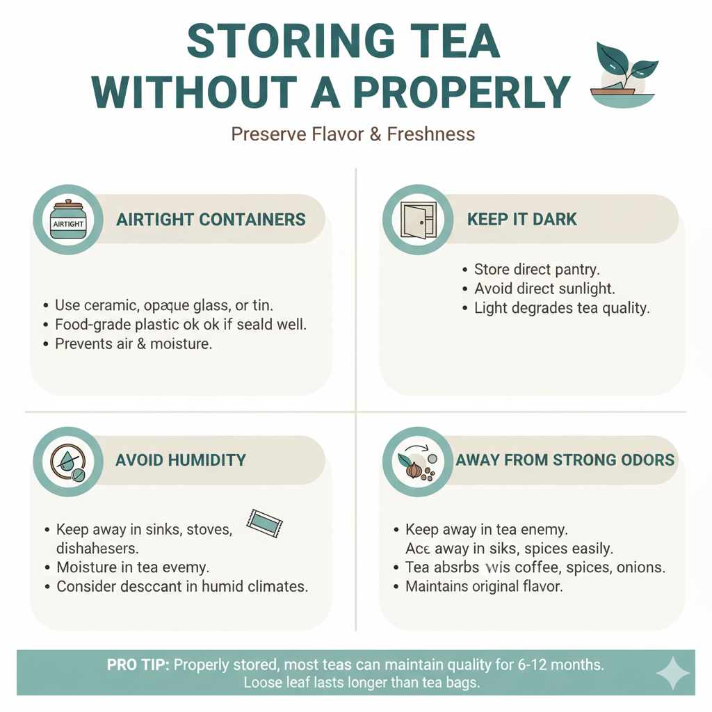 Storing Your Tea Properly
