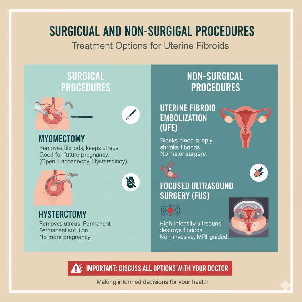 Surgical and Non-Surgical Procedures