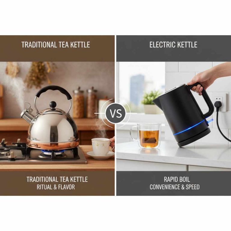 Tea Kettle vs Electric Kettle