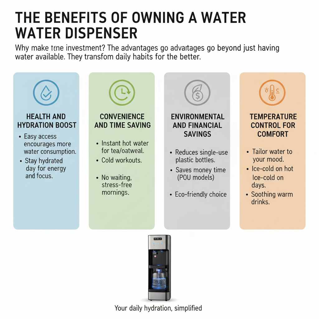 The Benefits of Owning a Water Dispenser