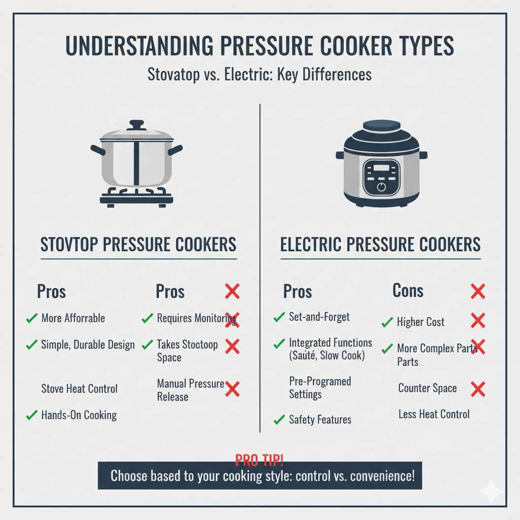 Understanding Pressure Cooker Types