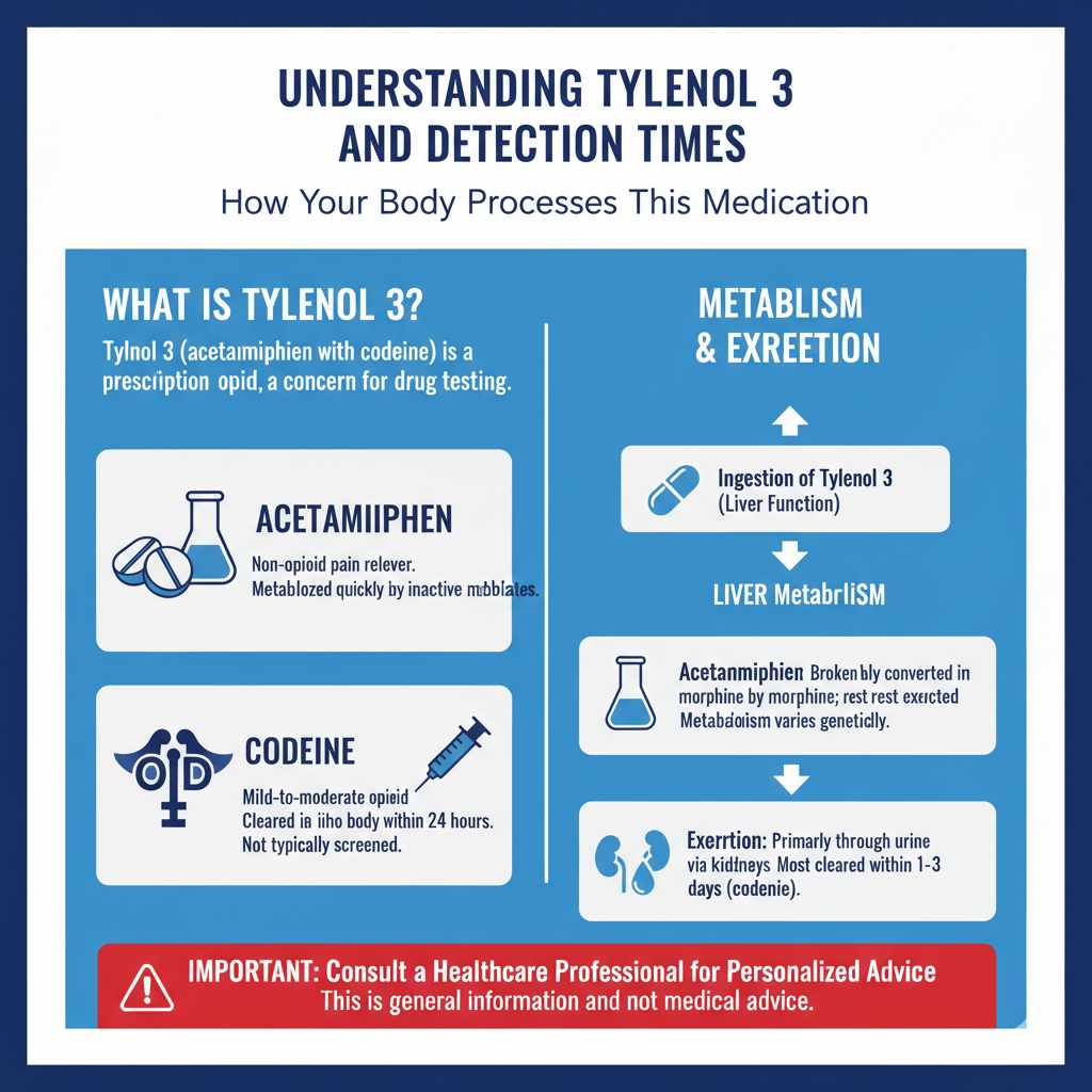 Understanding Tylenol 3 and Detection Times