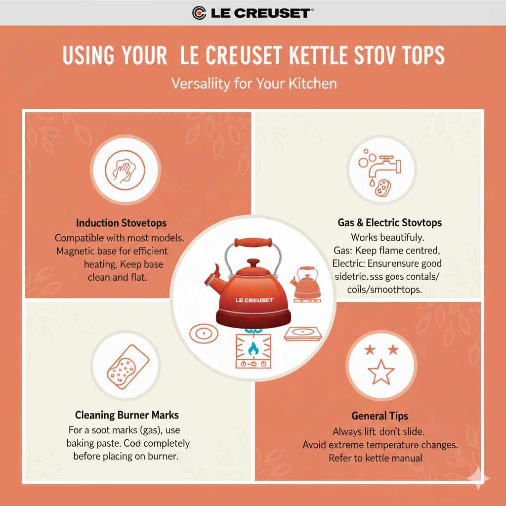 Using the Kettle on Different Stovetops
