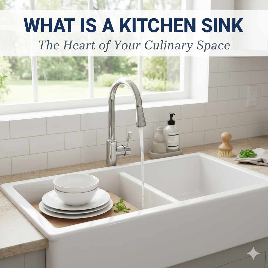 What Is a Kitchen Sink: Definition Uses