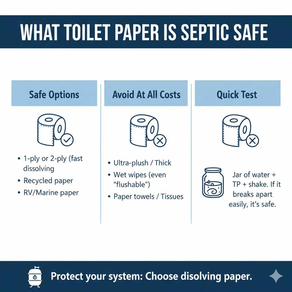 What Toilet Paper Is Septic Safe: Proven Essentials