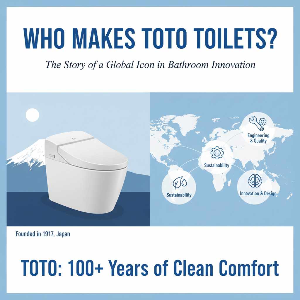 Who Makes Toto Toilets? Brand Explained