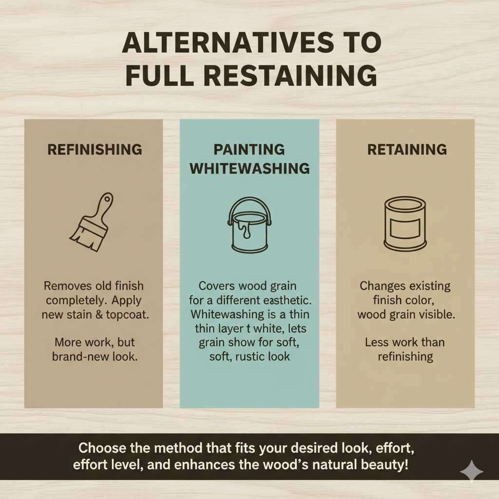 Alternatives to Full Restaining