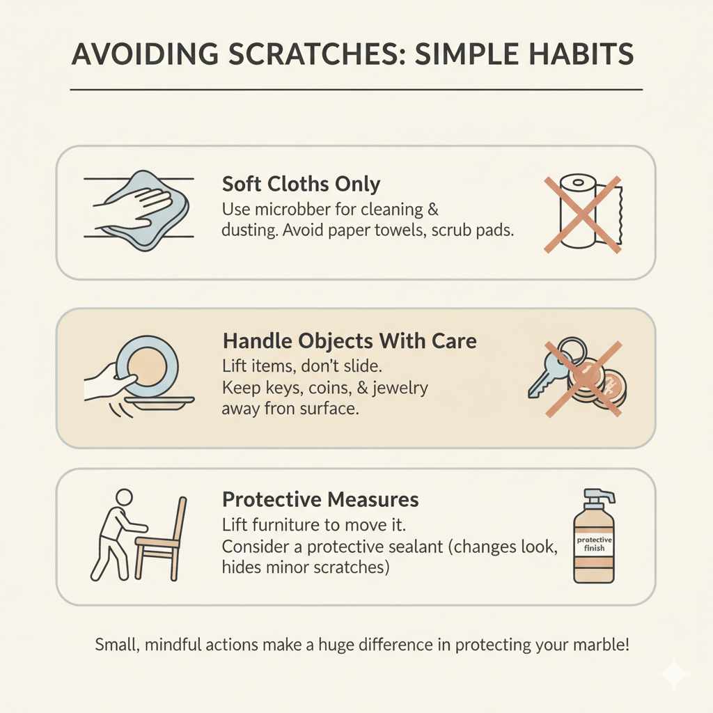 Avoiding Scratches Simple Habits