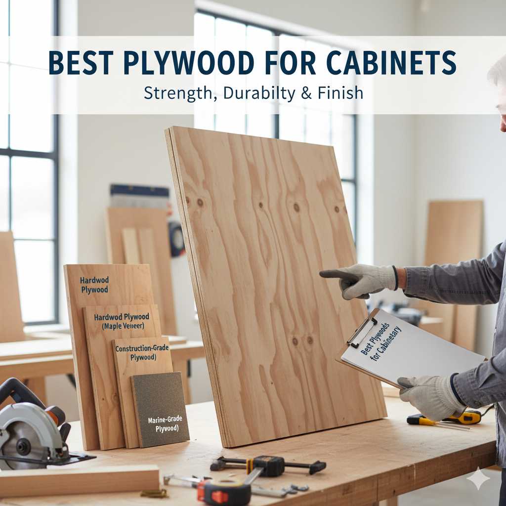 Best Plywood For Cabinets: What Pros Recommend