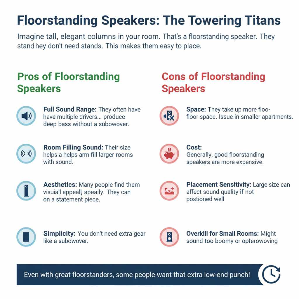Floorstanding Speakers The Towering Titans