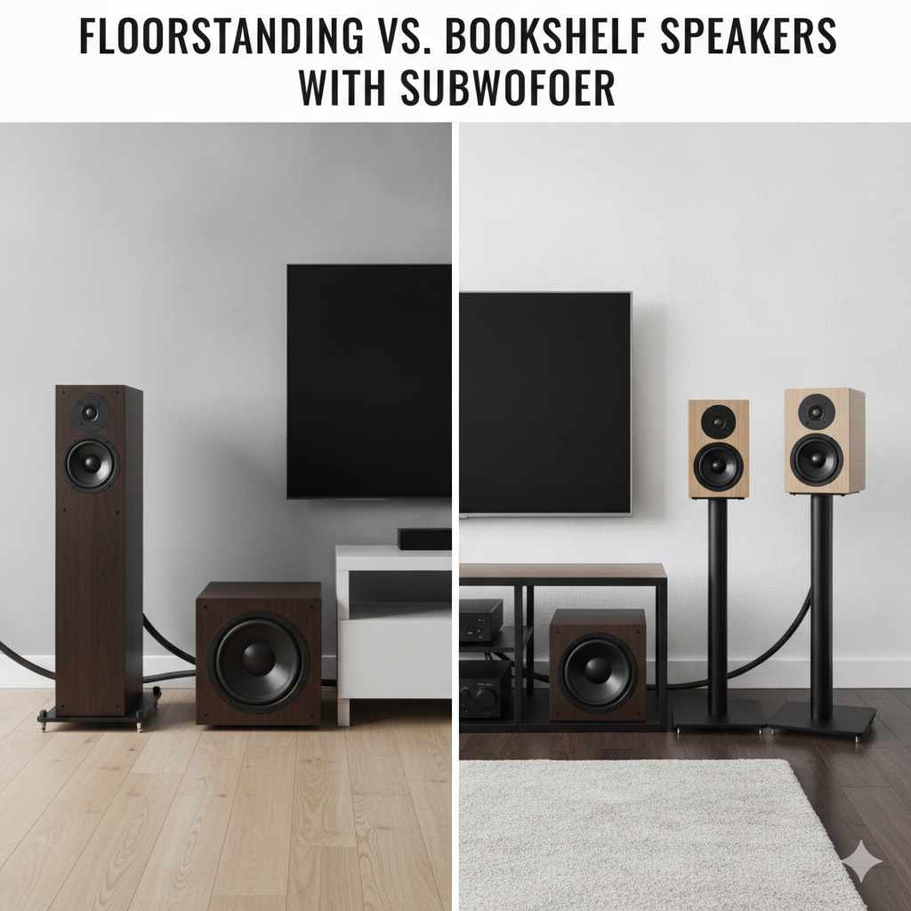 Floorstanding Vs Bookshelf Speakers With Subwoofer