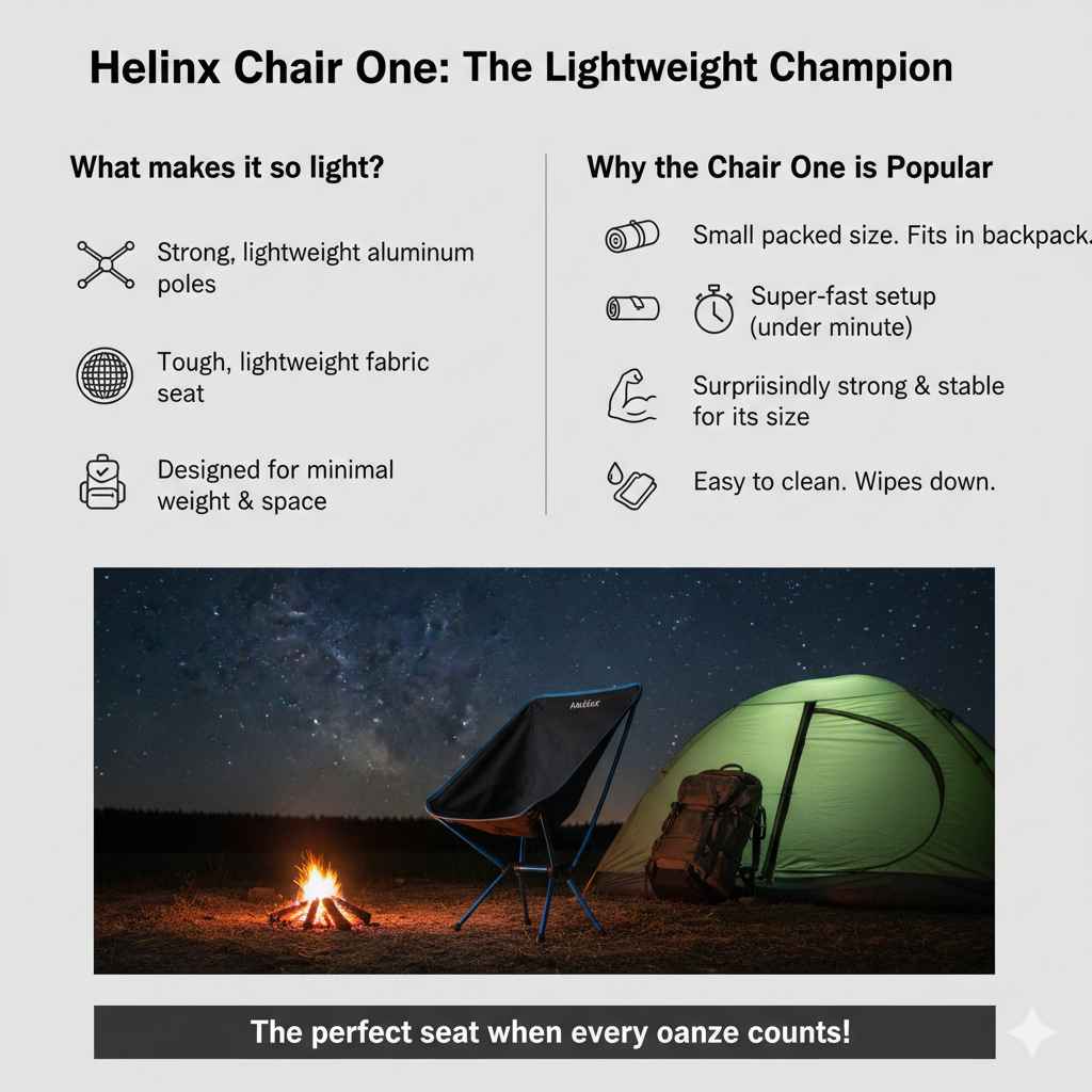 Helinox Chair One The Lightweight Champion