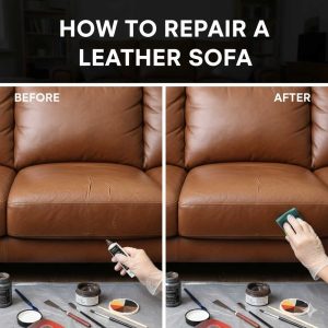 How to Repair a Tear in a Leather Sofa Without Sewing