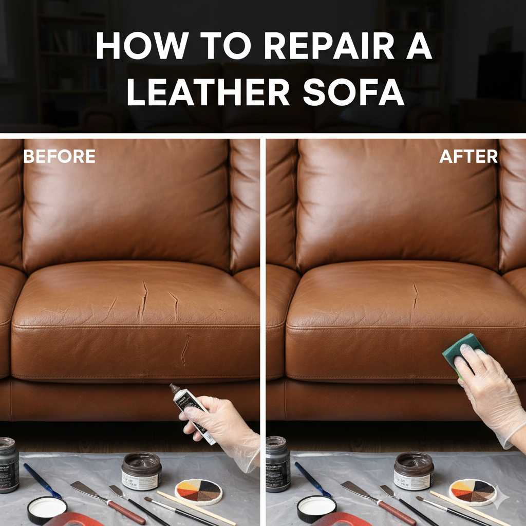 How To Repair A Leather Sofa: Easy Fix Guide