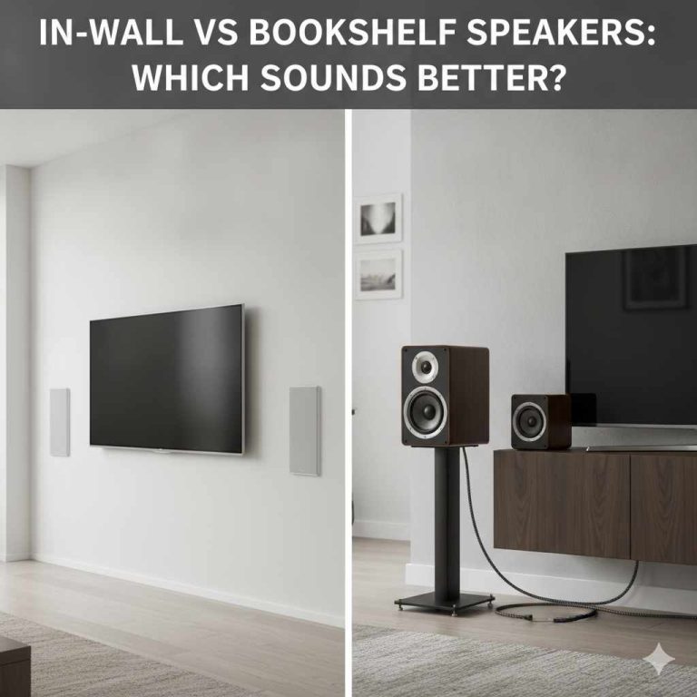 In-Wall Vs Bookshelf Speakers Which Sounds Better