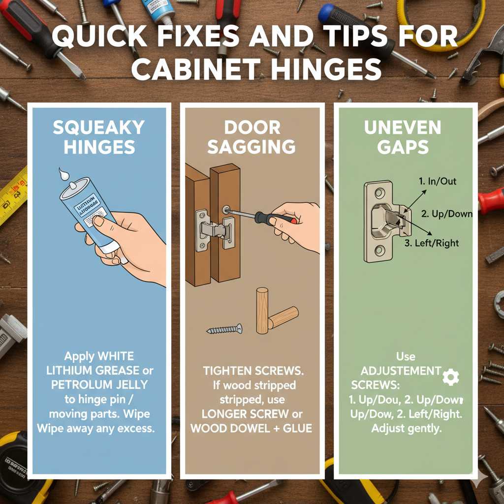 Quick Fixes and Tips for Cabinet Hinges
