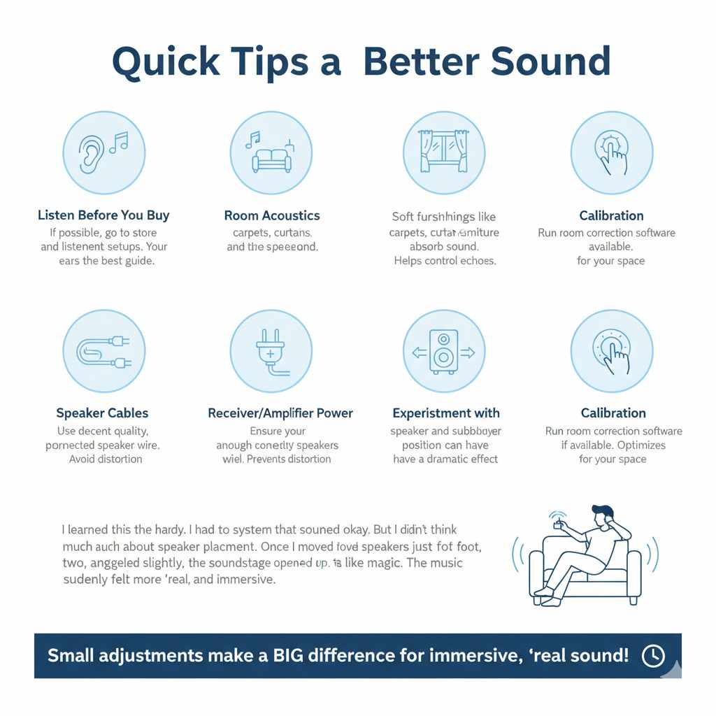 Quick Tips for Better Sound