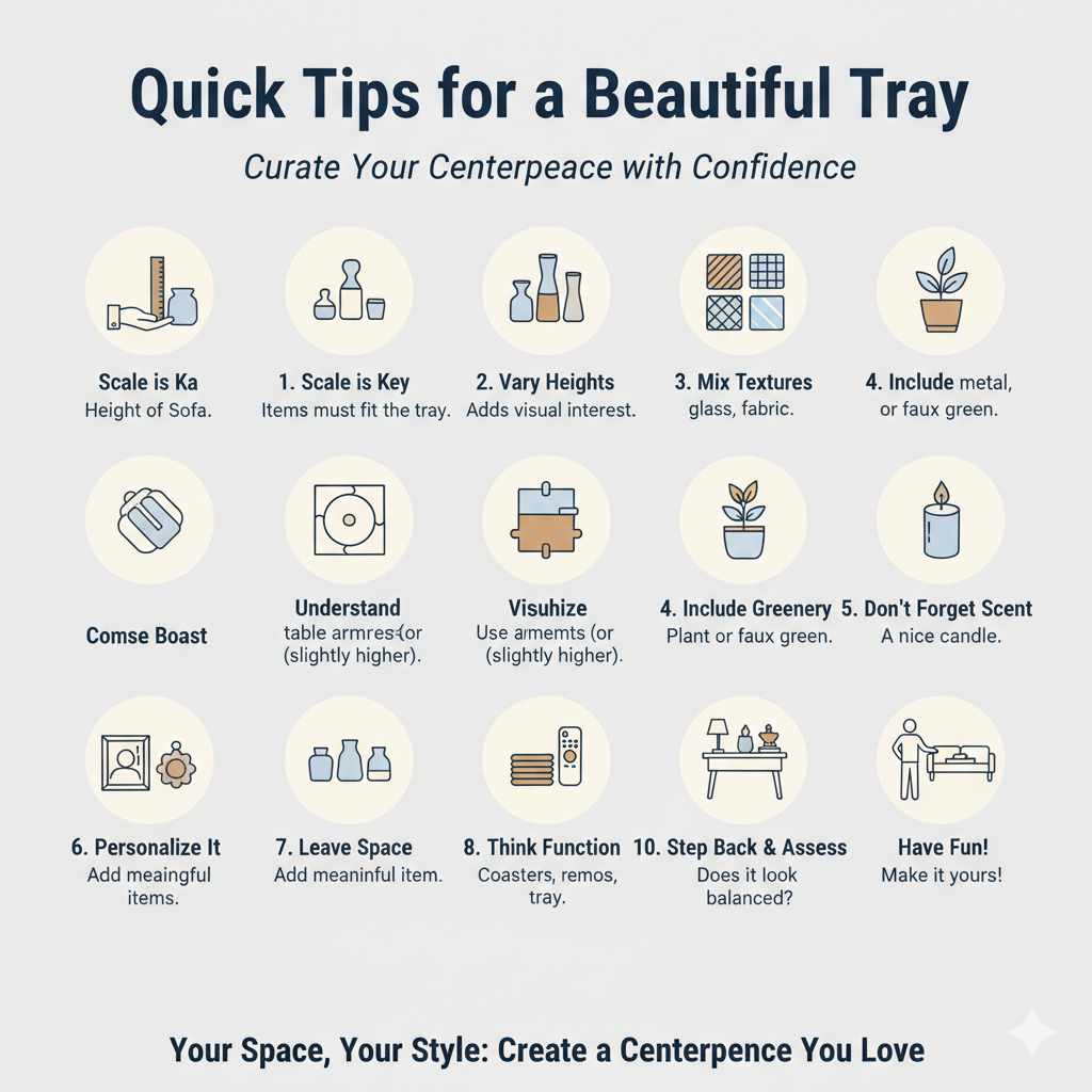 Quick Tips for a Beautiful Tray