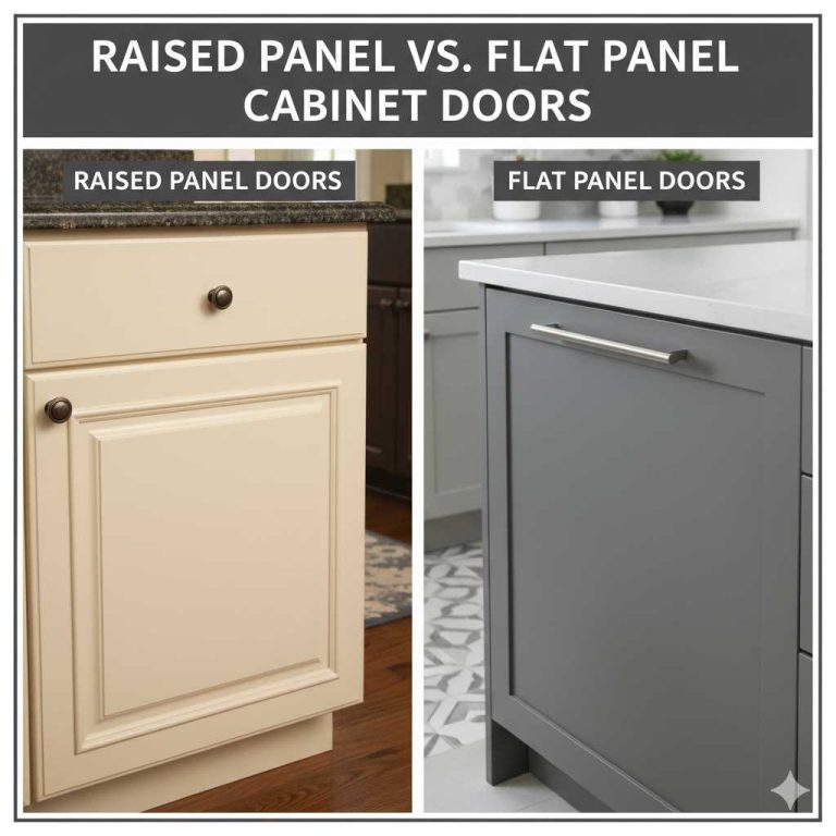 Raised Panel Vs Flat Panel Cabinet Doors