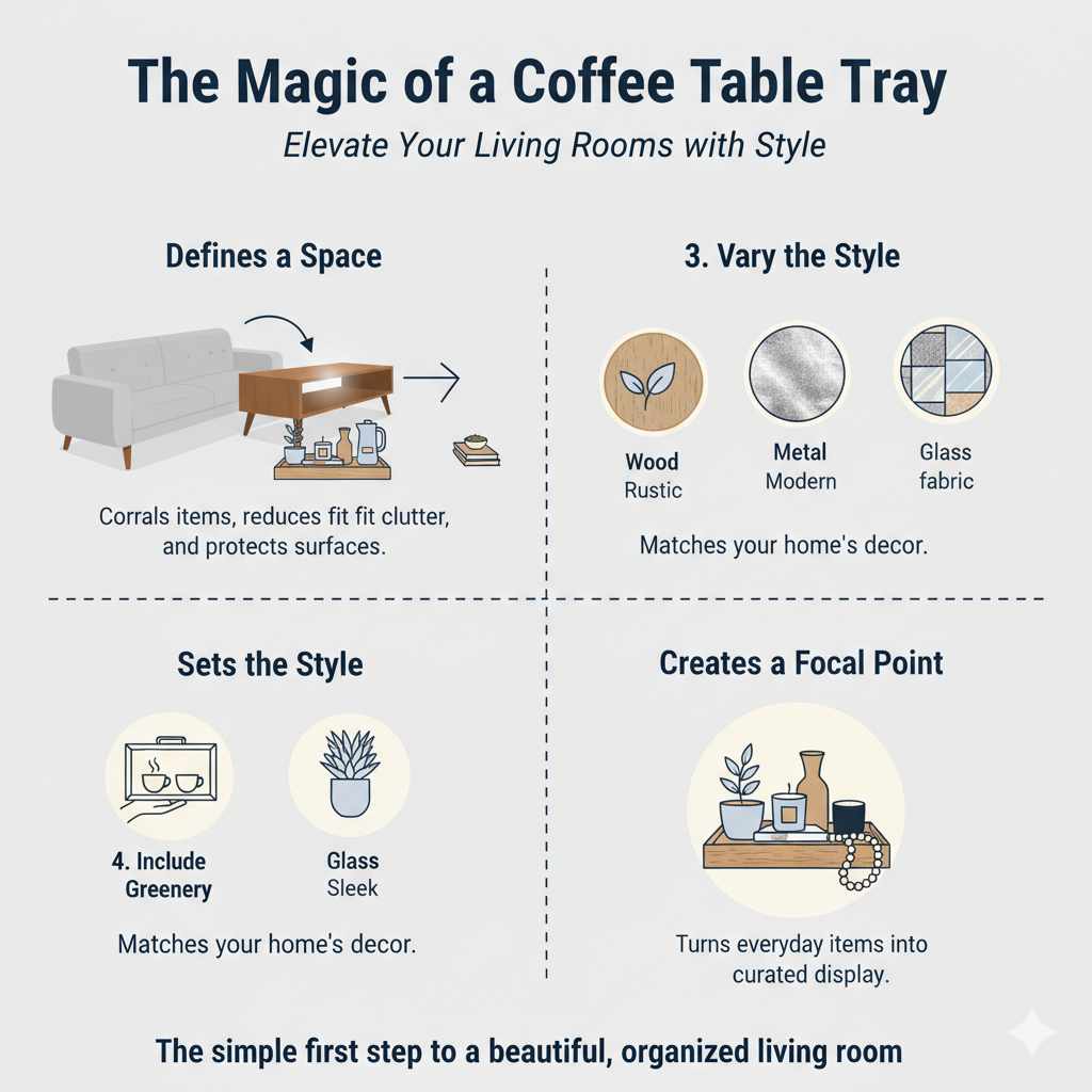 The Magic of a Coffee Table Tray