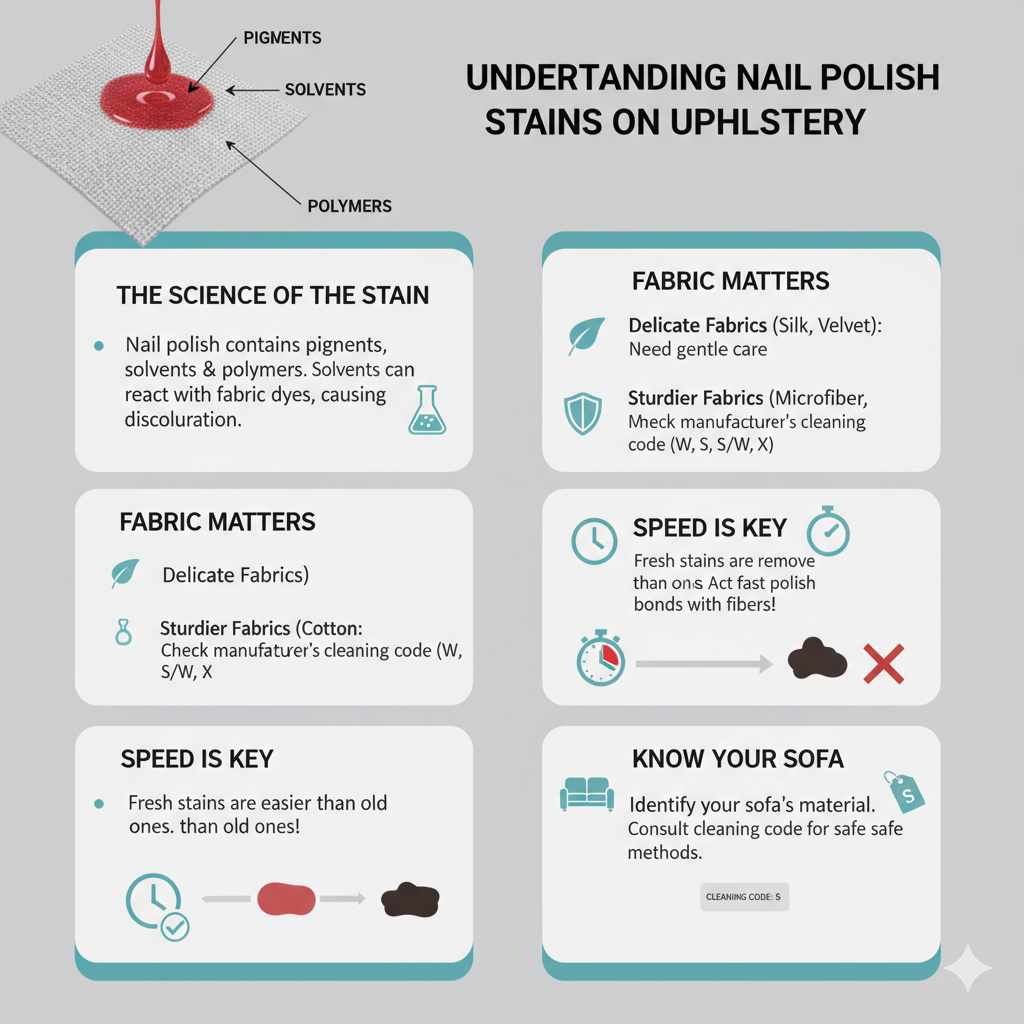Understanding Nail Polish Stains on Upholstery