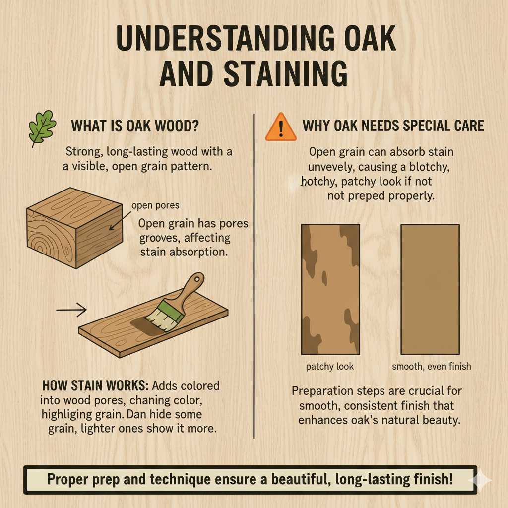 Understanding Oak and Staining