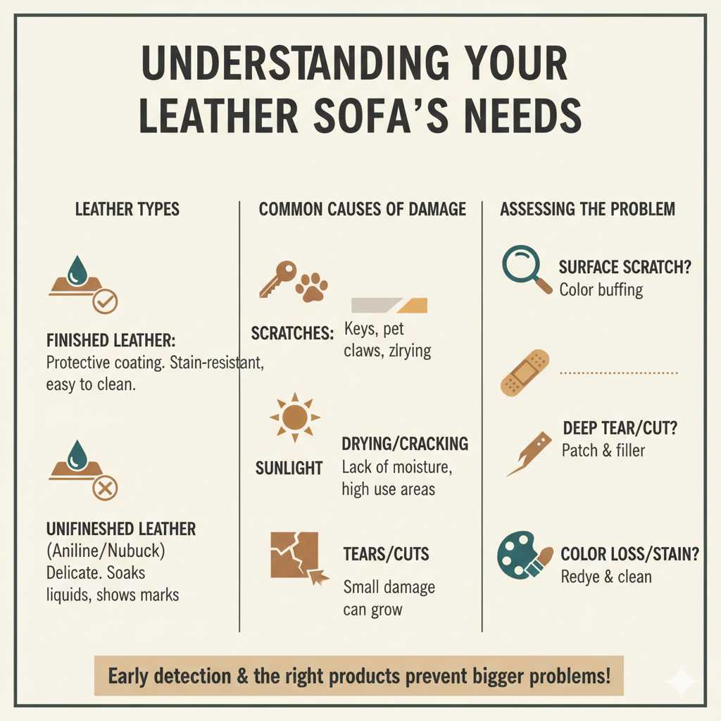 Understanding Your Leather Sofa's Needs