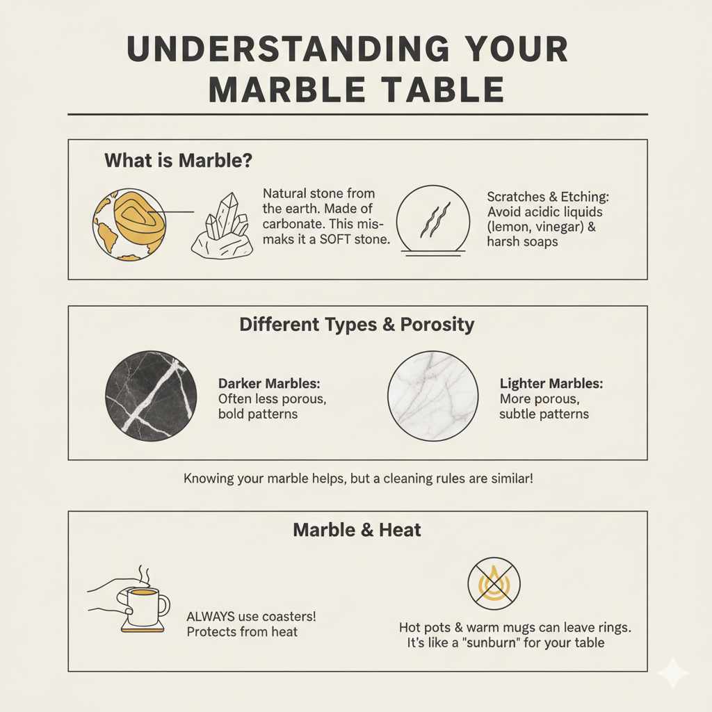 Understanding Your Marble Table