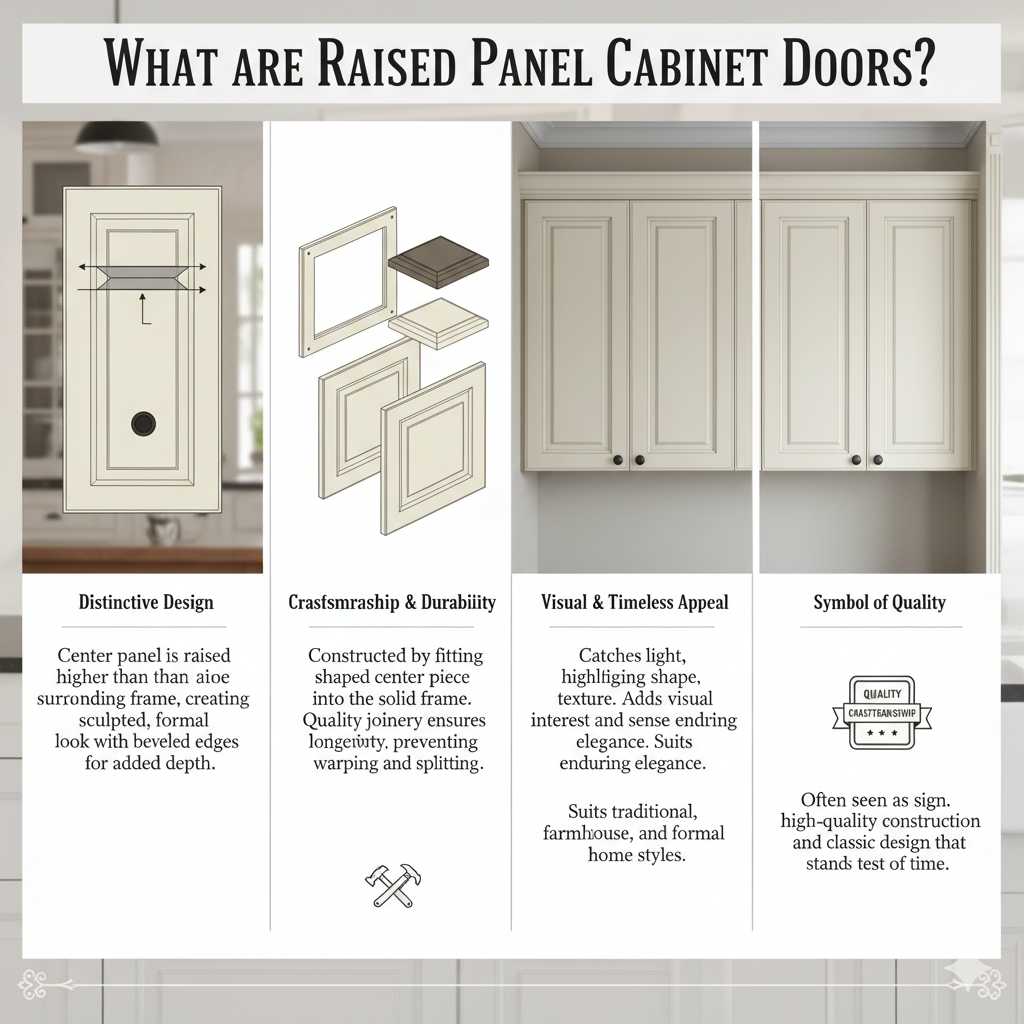What Are Raised Panel Cabinet Doors?