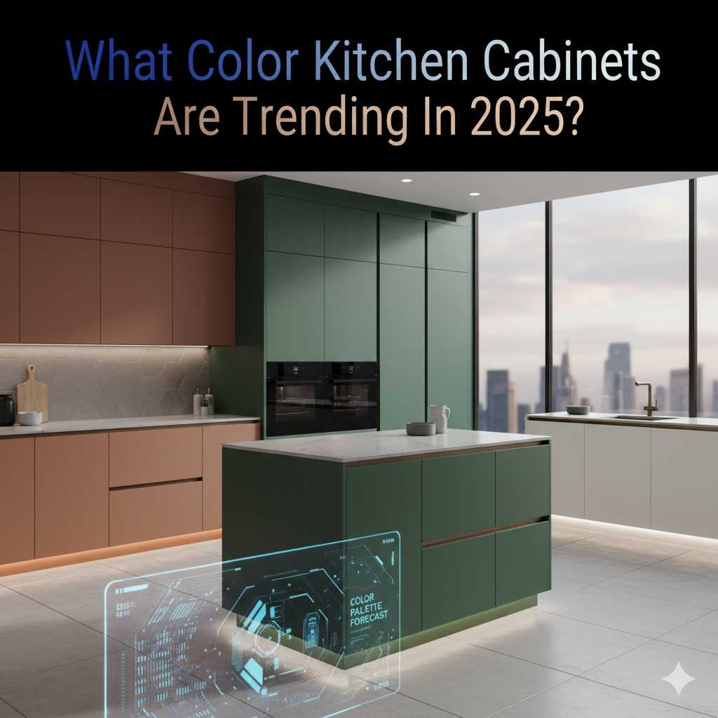 What Color Kitchen Cabinets Are Trending In 2025?