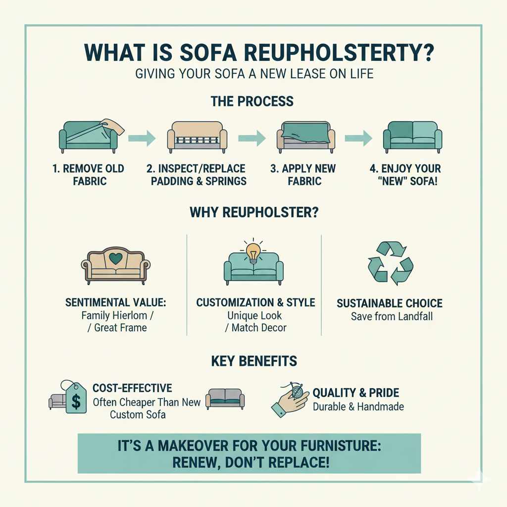 What is Sofa Reupholstery