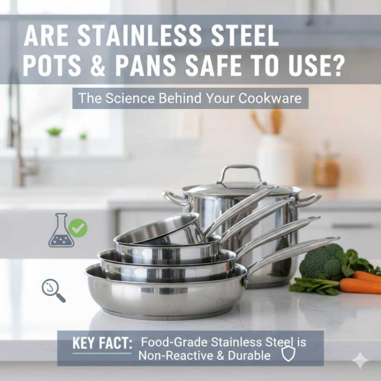 Are Stainless Steel Pots And Pans Safe To Use?